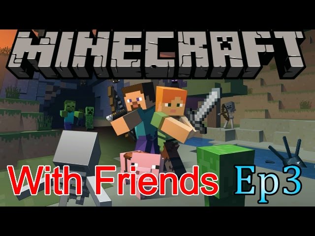 Minecraft Lets Play With Friends - Building A Tree Farm!! #3 (MC Lets Play)
