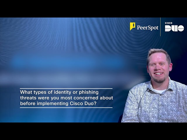 Revity's CIO on Cisco Duo: Essential for Peace of Mind | PeerSpot Review