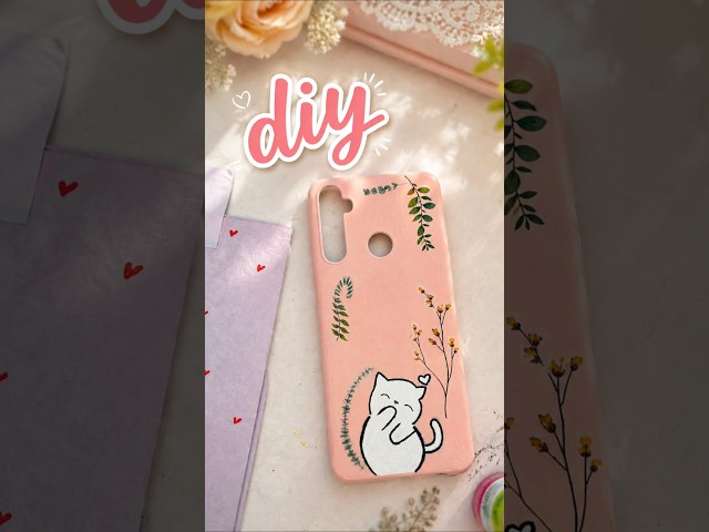 Diy phone case | simple and easy crafts | #diy #craft #shorts #shortsfeed #phonecase #diyphonecase