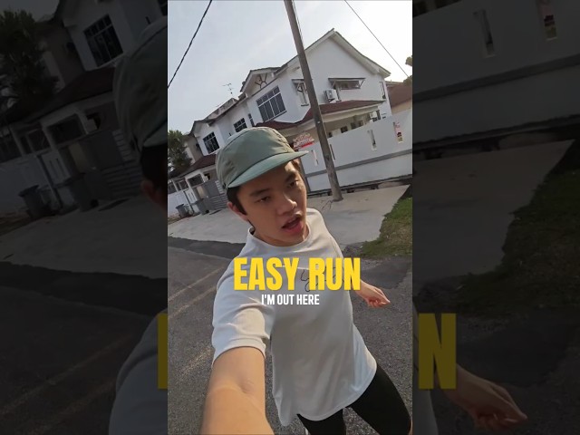 I do a lot of easy run