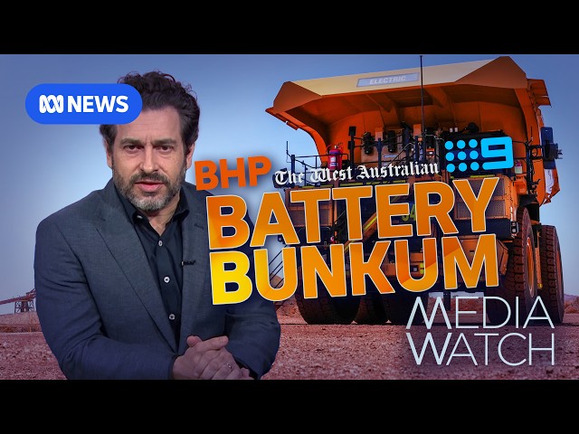 BHP wasn't showing off an electric truck. It was selling a cleaner reputation | Media Watch