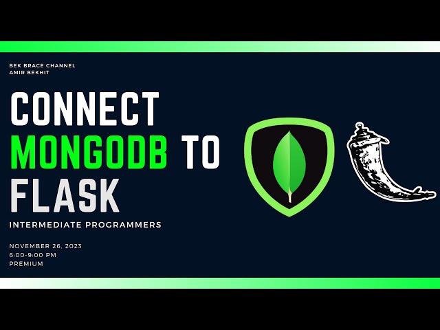 🚀 Build a Flask Fullstack App with MongoDB 🌐 | Step-by-Step Tutorial