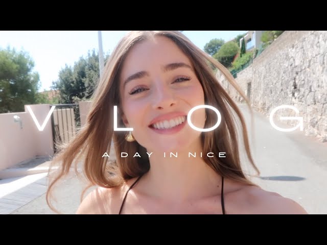 Come to Nice for the day with me ! | Lunch at hotel Amour and new korean skincare routine