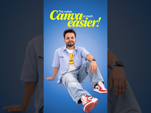 Wish I Knew This Canva Trick Earlier! 🤯 #Canva #canvahack