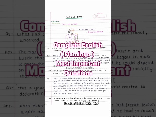 Class 12th English Most Important Questions 🔥| CBSE Board Exam 2026