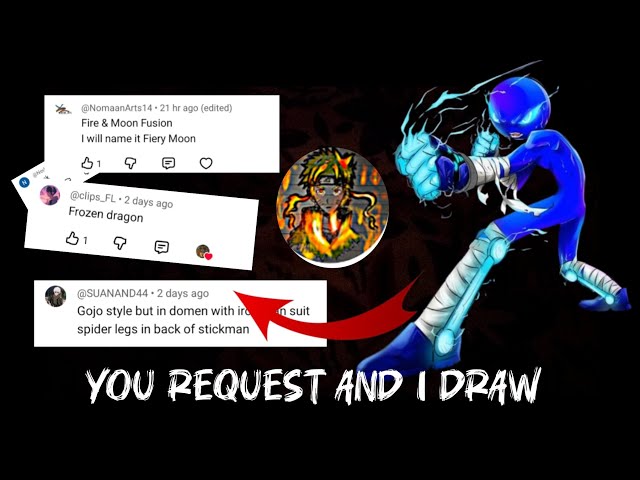 HOW TO DRAW STICKMAN INTO GOD TEIR STICKMAN 🤯