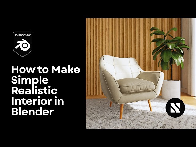 How to Make Simple Realistic Interior in Blender | Blender Tutorial
