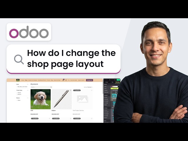 How to Change the Shop Page Layout in Odoo Website (Easy 2026 Method)