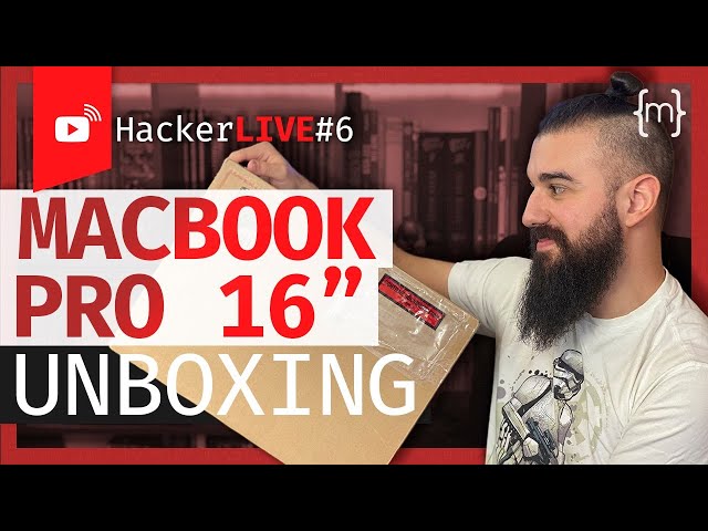 MacBook Pro 16" | UNBOXING + Preguntas | 🔴 HackerLIVE#6