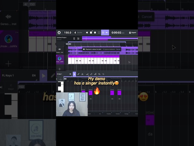 How to Use ACE Studio & Add Vocals to Your Demos🔥 #acestudio #aivocals #flstudio