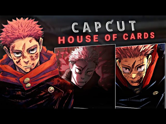 House of cards edit tutorial | Capcut
