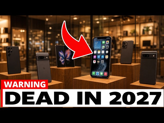 10 Phones Losing Updates in 2027: Sell Them NOW