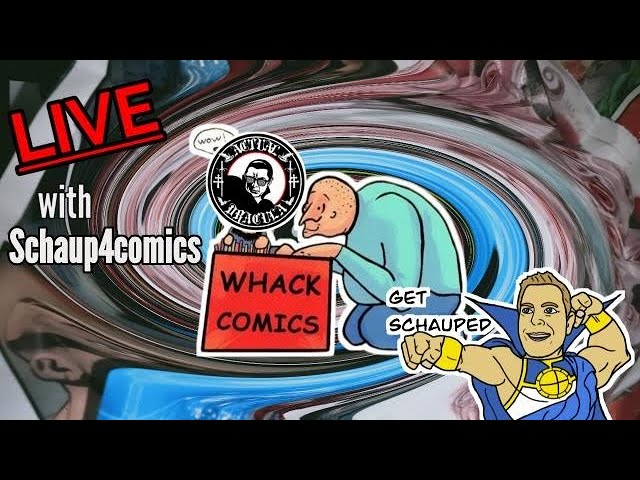 WHACK COMICS LIVE 109 Schaup4comics & Actual Dracula