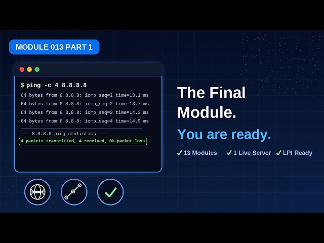 Module 013 Part 1: The Final Module — Network Commands Every Cloud Engineer Uses Daily
