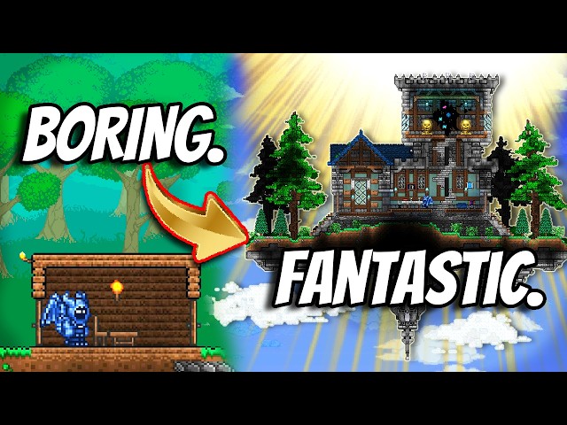 I Turned Terraria's Boring Spawn Into THIS...