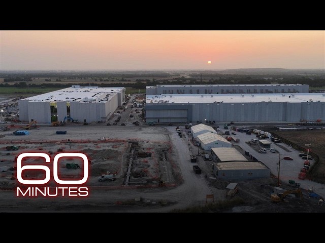 AI arms race triggers data center boom, sparking widespread backlash across the U.S. | 60 Minutes