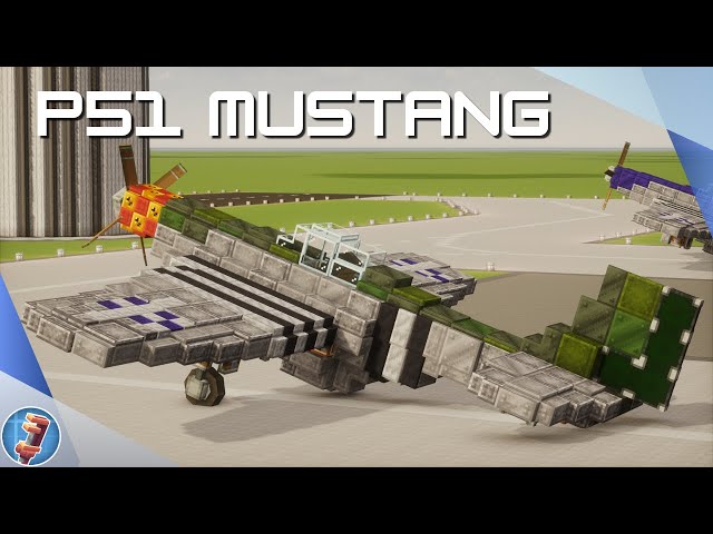Building and Flying the P-51D MUSTANG in Create! [Survival Friendly]
