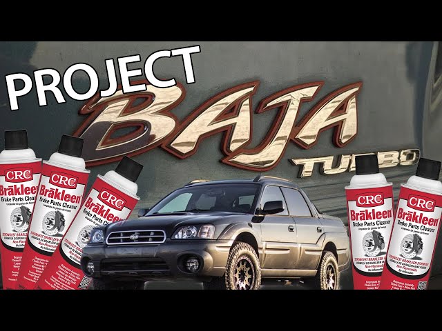 Project Subaru Baja Turbo Part 4: Cleaning and Engine Removal Prep