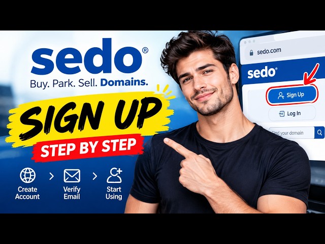 Sedo com Sign up or Registration To Buy or Park or Sale Your Domain Earn Money Online