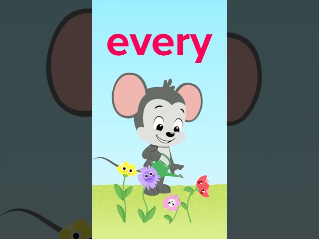 Kindergarten Sight Word: Every | ABCmouse #learning #education #sightwordsforkids #kindergarten