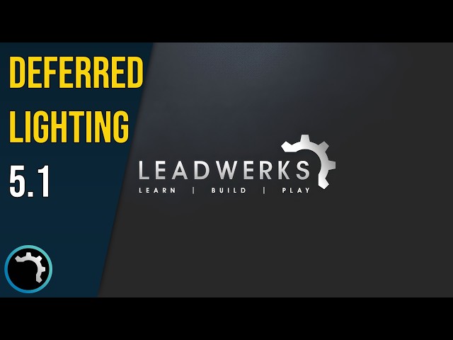 Deferred Lighting in Leadwerks 5.1