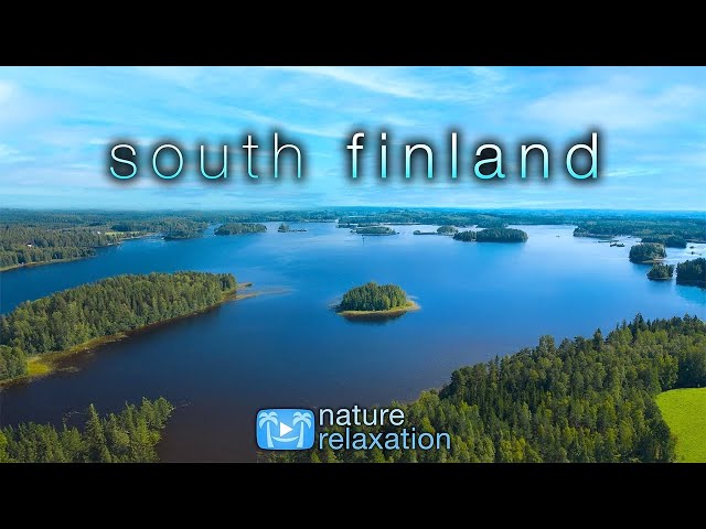 Bird’s Eye View of Finland – 2.5HR Summer Nature Film in 4K