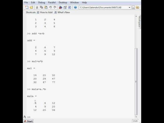 Matlab Basics Tutorial: Part -2
