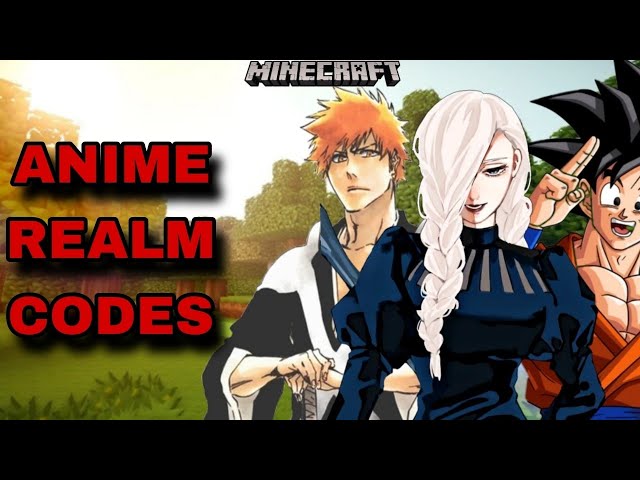 *NEW* TOP 10 BEST ANIME REALM CODES FOR MINECRAFT BEDROCK EDITION!