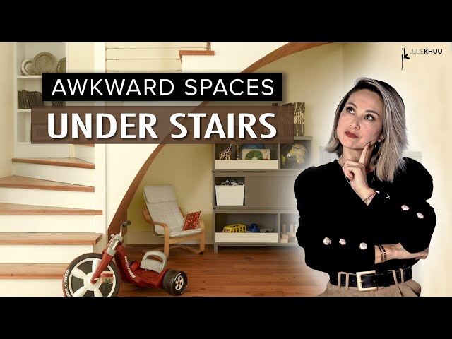 Under Stairs Design Ideas- Transform Dead Space Into Stunning Solutions! | Julie Khuu