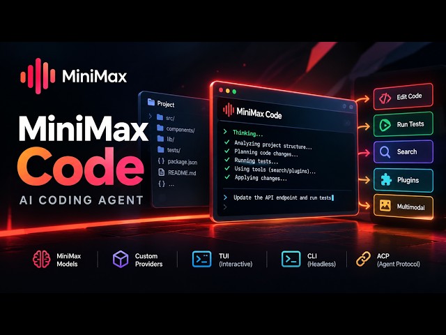 MiniMax Code CLI — This AI Coding Agent Can Actually Build & Fix Your Code