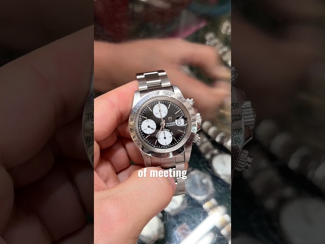 Super passionate vintage watch dealer in Hong Kong