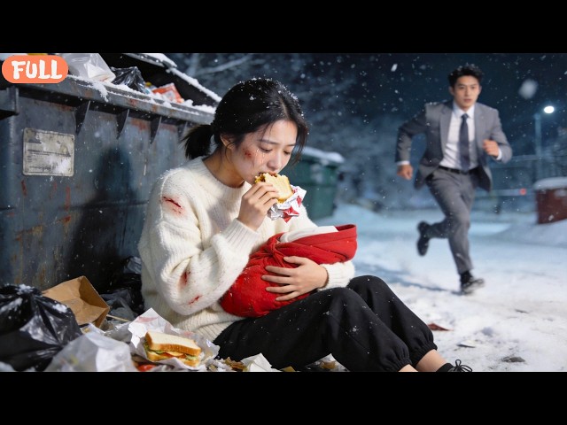 Kicked Out,She Ate Trash to Survive With Her Baby—CEO Took Them In and Spoiled Them!