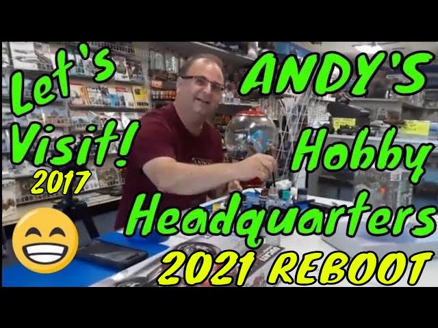 Ep.1 (REBOOT) Andy's Hobby Headquarters Tour with Luka Cee