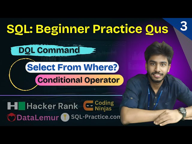 3) Select All | Select by ID | Hackerrank sql questions | SQL | sql tutorial | sql full course