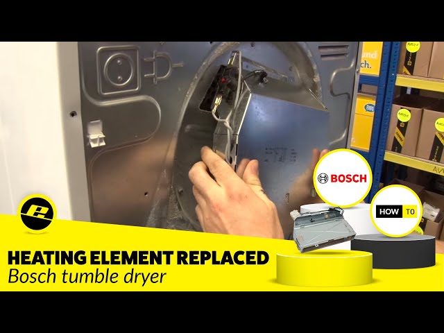 Bosch Tumble Dryer Heating Element Replacement – The EASY Way!