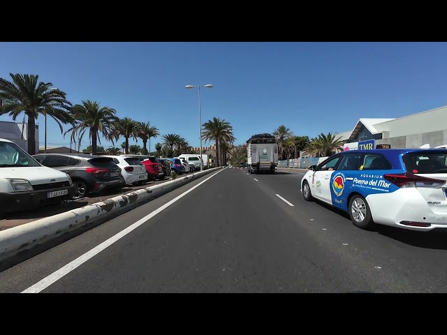 Reality Shopping.....From A to B ... in real time...in 9 minutes....San Fernando to Maspalomas