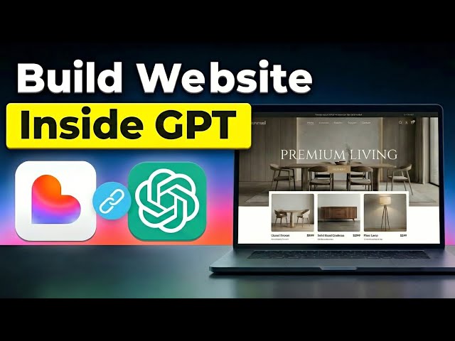 Build Full Stack Website inside ChatGPT