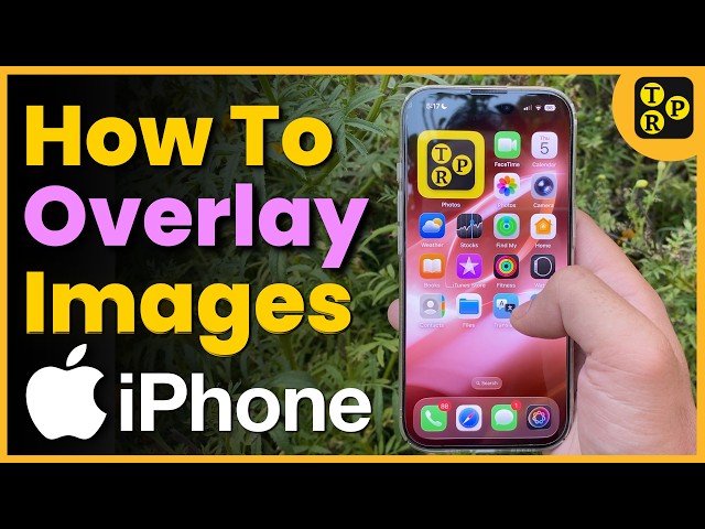 How to Overlay Images on iPhone Photos? Add Objects or Icons as Image Overlay to Photos on iPhone