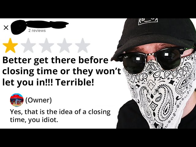 Online Reviews are Full of Insane People