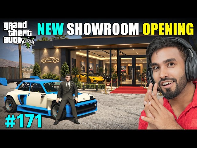 MY FIRST DAY AT MY NEW SHOWROOM! | GTA GAMEPLAY #171