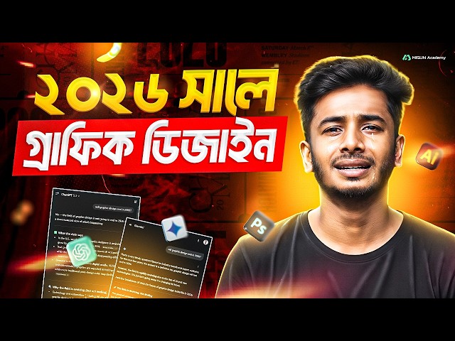 ২০২৬ সালে গ্রাফিক ডিজাইন শেখা কি ঠিক হবে ? Will Graphic Design Be The Right Choice For You In 2026?