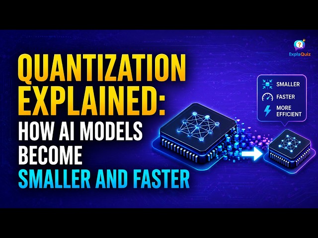 Quantization Explained How AI Models Become Smaller and Faster | AI