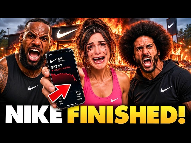 Nike Announces Mass Firings As Stock COLLAPSES 80% After Dylan Mulvaney-Kaepernick Woke Nightmare…