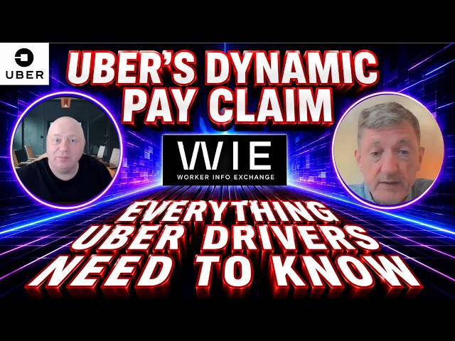 Uber Dynamic Pay Claim: James Farrar on Uber Driver Pay, Algorithms & the Legal Case