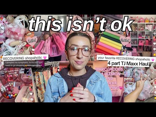 this tiktok shopping account claims to be in recovery while still trying to sell you stuff