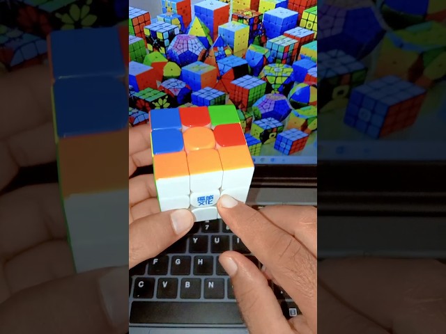 The cube is mixed up… can I solve it?  #cube