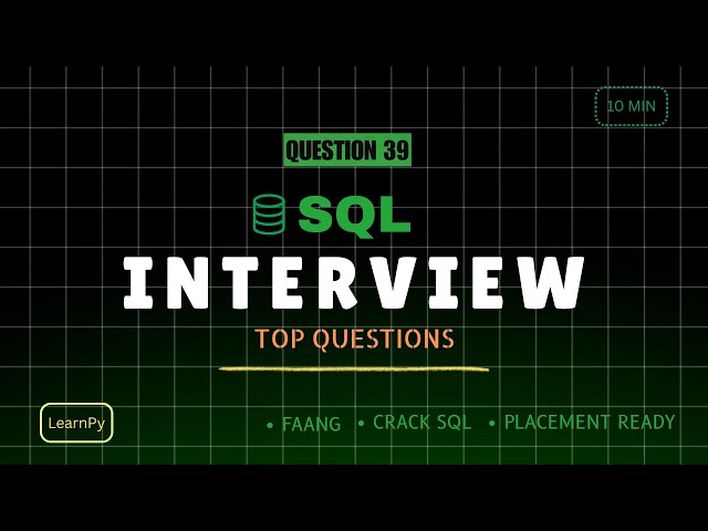 SQL Interview Question 39: Find Average Order Value by Month & Category | GROUP BY + DATE_TRUNC