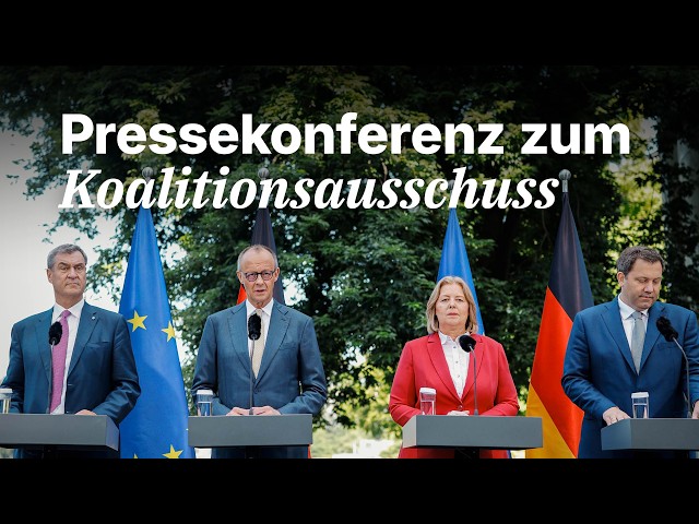 Live Now: Coalition Committee Results