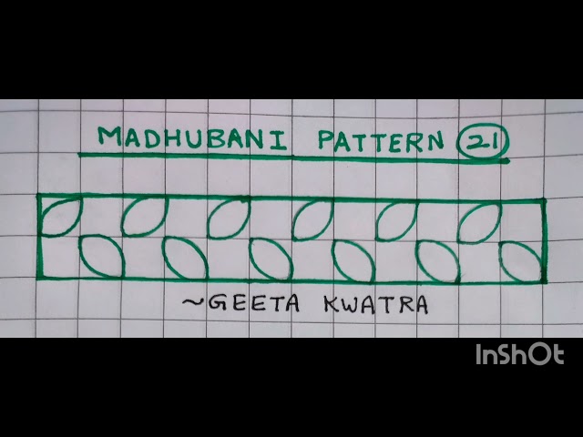 Madhubani Pattern Drawing Tutorial: Easy Step-by-Step Guide@geetakwatra699