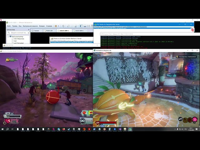 Cypress Garden Warfare 2 and Battle for Neighborville: Two Servers at One Time!